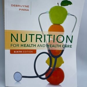 Nutrition for health and healthcare paperback book By DeBruyne, Linda Kelly